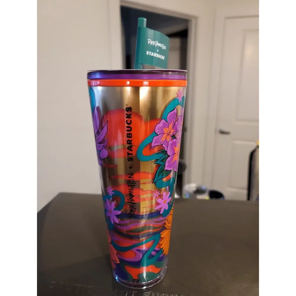 Starbucks Texas Wildflower Tumbler with Straw
